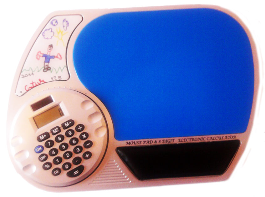 MOUSSE PAD COM CALCULADORA