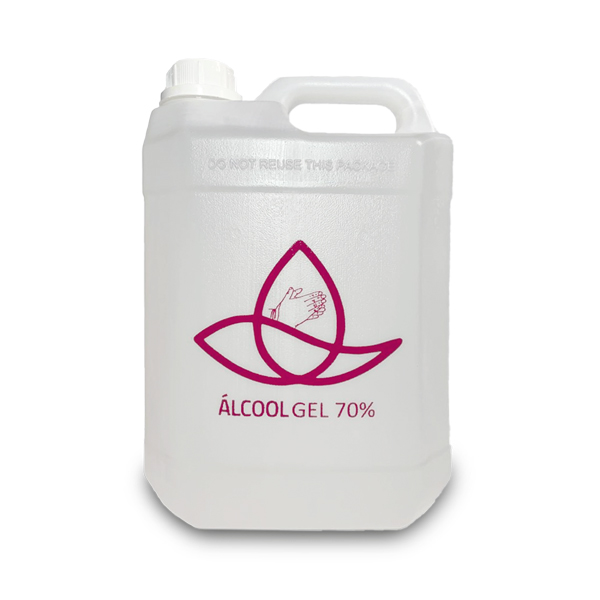 ÁLCOOL GEL 70 -5 LITROS